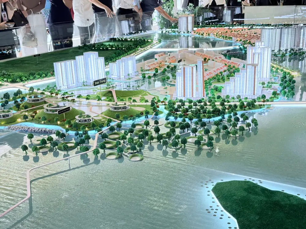 mo hinh sa ban chi tiet tai charmora city